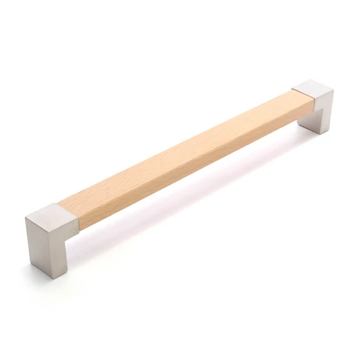 Rujz Design natúr tölgy - nikkel bútorfogantyú