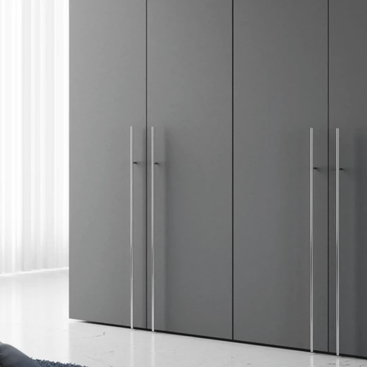 Rujz Design fényes króm bútorfogantyú