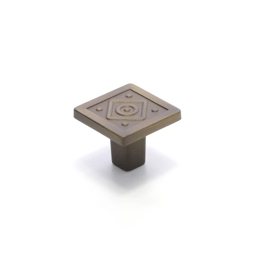 Rujz Design patinás bronz bútorgomb