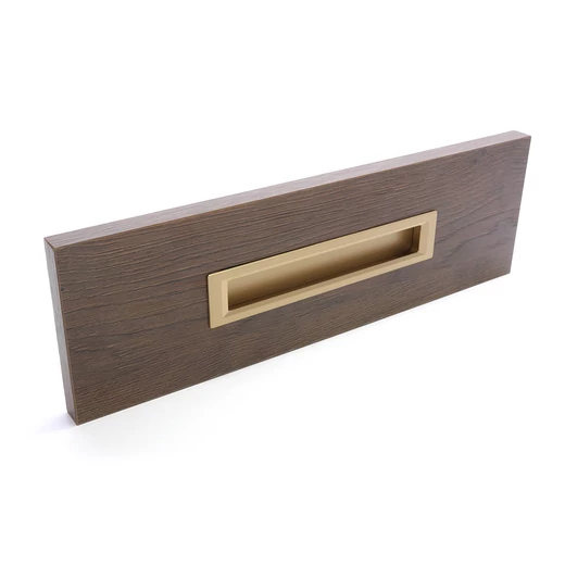 Rujz Design szatén bronz bútorfogantyú