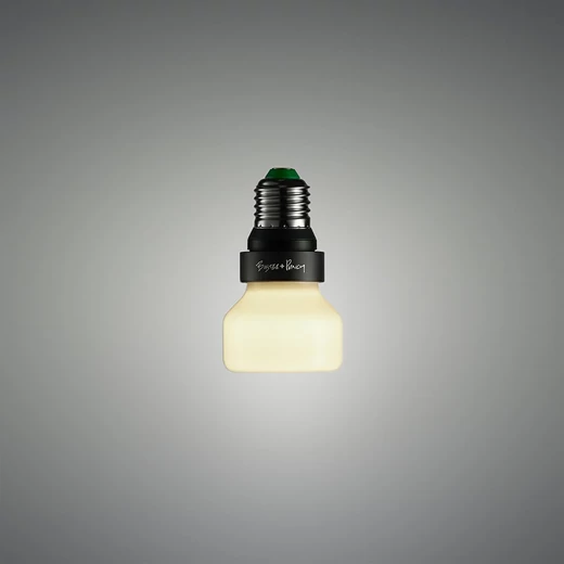 Buster+Punch Bulb Puck fehér opál felületű LED égő / E27 / 110-420 lm / Dimmelhető / BB-PI-E27-D-WH-B