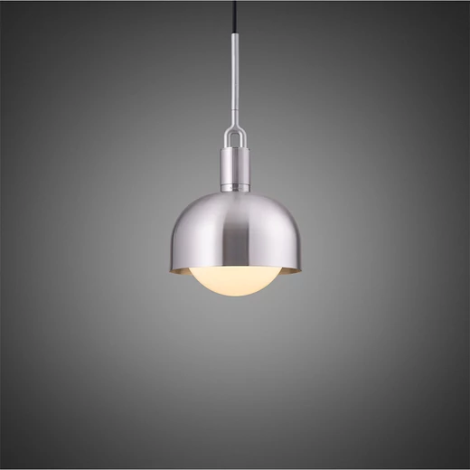 Buster+Punch Forked Shade Globe Opal medium függőlámpa, rozsdamentes acél / E27 / RFP-833101