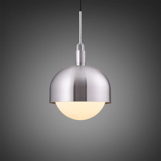 Buster+Punch Forked Shade Globe Opal large függőlámpa, rozsdamentes acél / E27 / RFP-833103