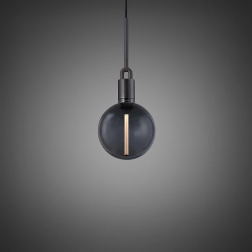 Buster+Punch Forked Globe Smoked medium függőlámpa, fegyverszürke / E27 / RFP-883119