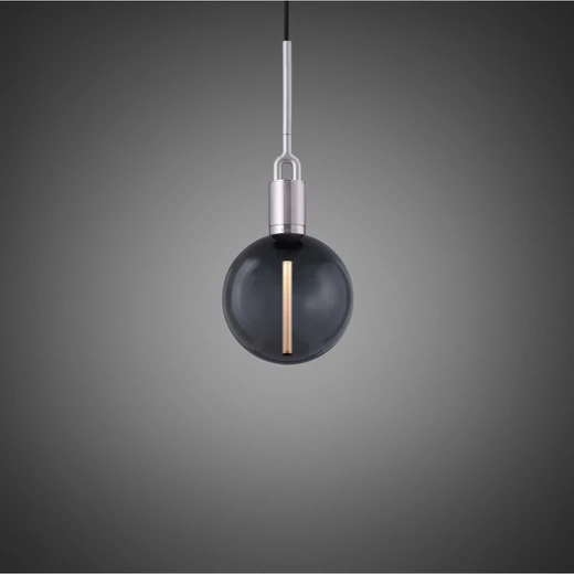 Buster+Punch Linear Forked Globe Smoked medium függőlámpa, rozsdamentes acél / E27 / RFP-853109