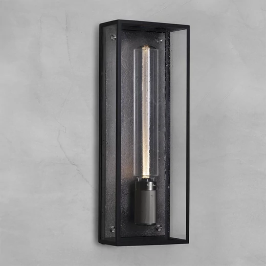 Buster+Punch Cross Caged Wet Wall Large lámpa, fegyverszürke / E27 / RCA-352522