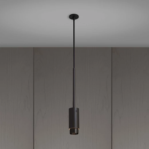 Buster+Punch Exhaust Graphite Pendant lámpa, fegyverszürke Linear / GU10 / REIG-693928