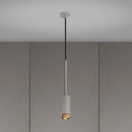 Buster+Punch Exhaust Stone Pendant függőlámpa, sárgaréz Linear / GU10 / REIG-253934