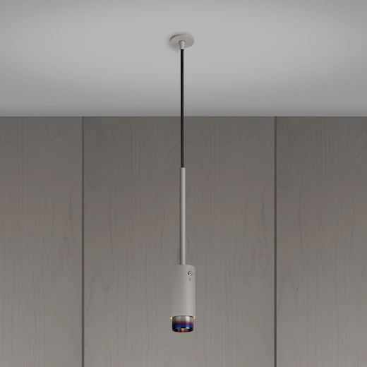 Buster+Punch Exhaust Stone Pendant lámpa, égetett acél Linear / GU10 / REIG-703935