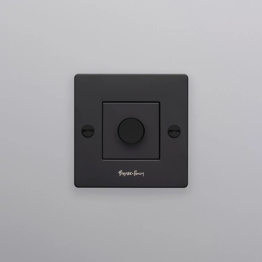 Buster+Punch 1G fényerőszabályzó kapcsoló, fekete / 100W / CDR-022386