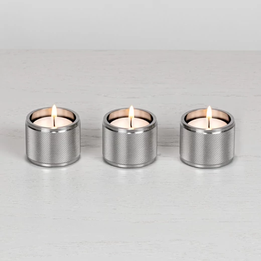 Buster+Punch Tealight gyertyatartó 3-as szett rozsdamentes acél / RCH-0711