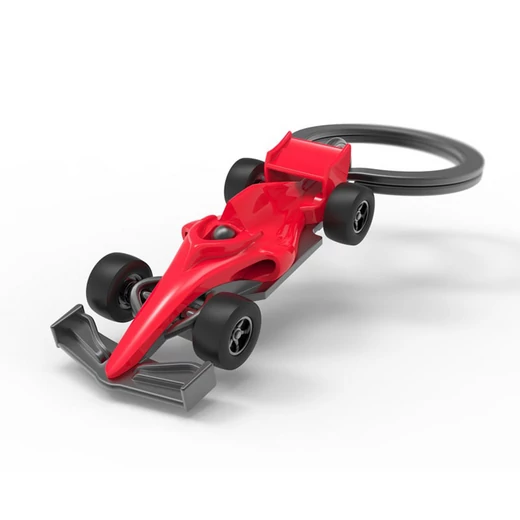 Metalmorphose piros F1 versenyautó kulcstartó MTM247-01
