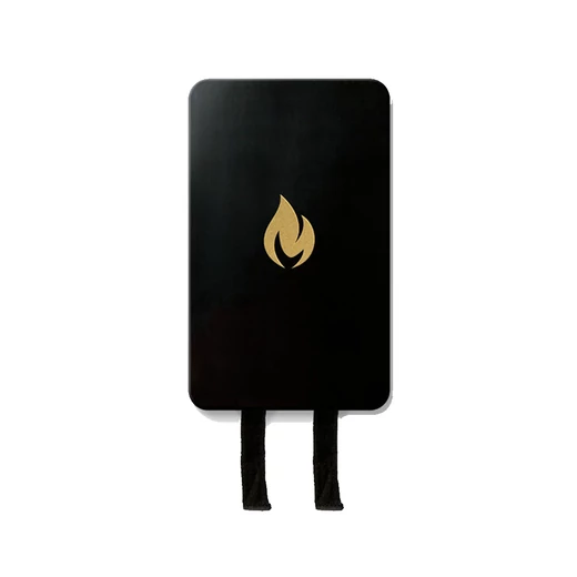 Nordic Flame tűzálló takaró, fekete-arany N230