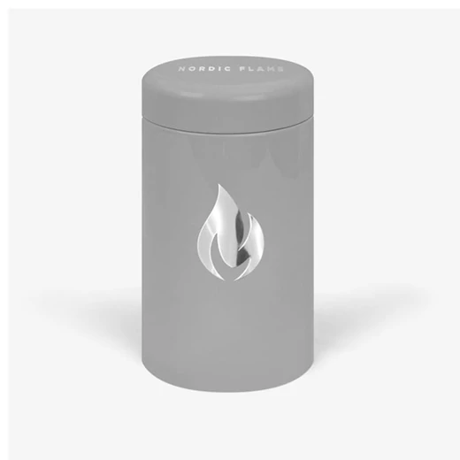 Nordic Flame gyufatartó fém doboz, szürke N922