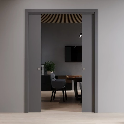 Falban futó tolóajtó tokszerkezet - Ermetika EvoKit