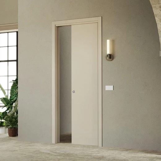 Falban futó tolóajtó tokszerkezet - Ermetika Luminox