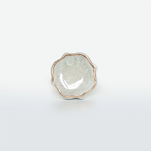 Ethno Home fehér bútorgomb