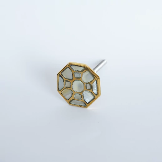 Ethno Home gyögyház és arany bútorgomb