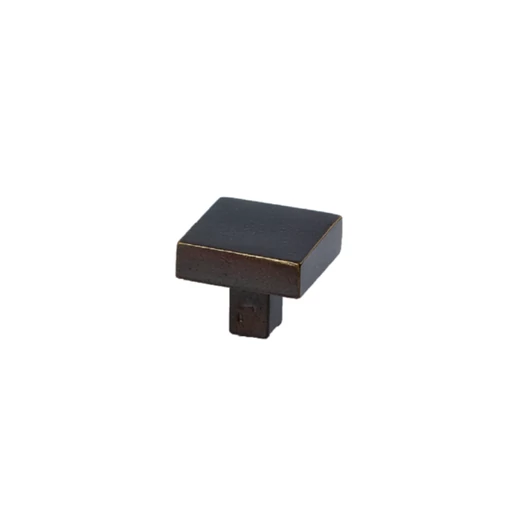Jolie Carre antik bronz bútorgomb