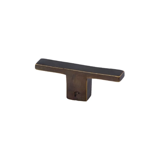Jolie Verve antik bronz BIG T bútorgomb