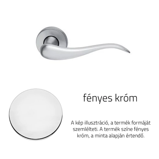 DND Airone körrozettás kilincsgarnitúra