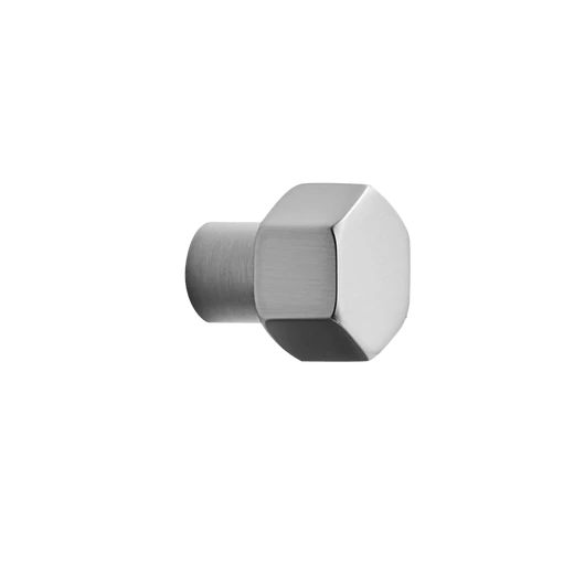 Furnipart Hexa inox hatású bútorgomb 550420024-66