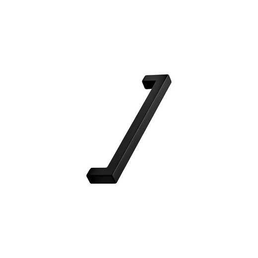 Furnipart Square 12 fekete porszórt bútorfogantyú 160mm 413020160-9005E