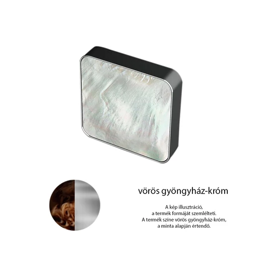 Glass Design PERLA Quadro bútorfogantyú 