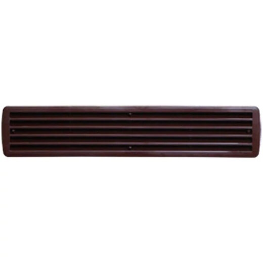 Häfele Műanyag szellőzőrács pár - sötét dió színű (457 mm x 92mm) - 959.10.004