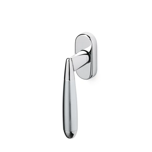 Olivari Aster fényes króm - matt króm ablakfélkilincs