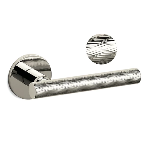 Olivari Atena Rank fényes szupernikkel körrozettás kilincsgarnitúra