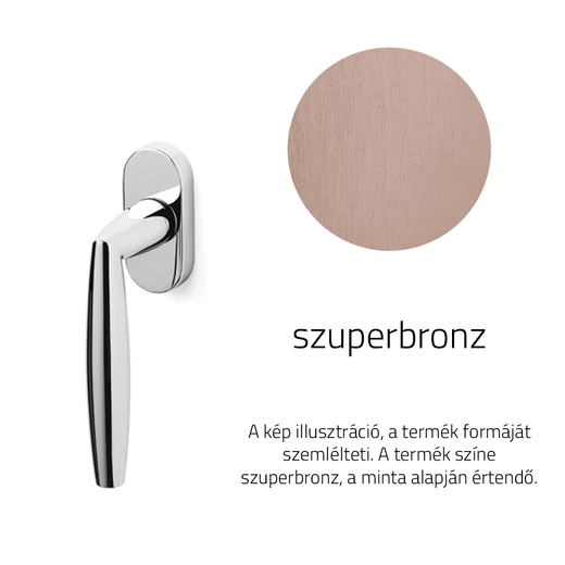 Olivari Aurelia szuperbronz ablakfélkilincs