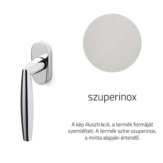 Olivari Aurelia szuperinox ablakfélkilincs