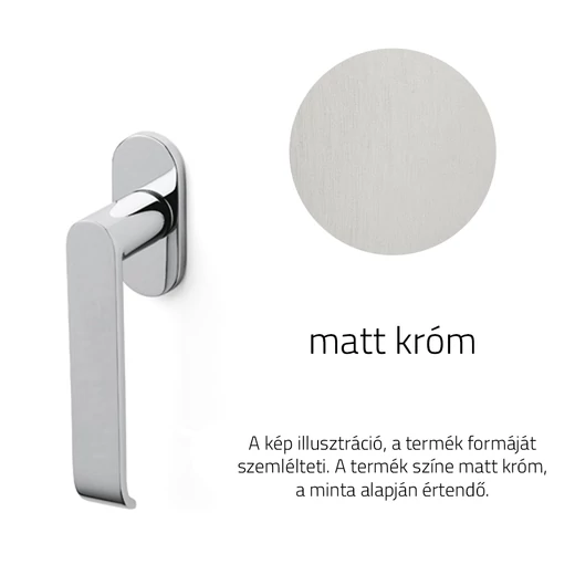 Olivari Beta matt króm ablakfélkilincs