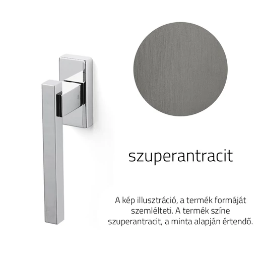 Olivari Bios szuperantracit ablakfélkilincs