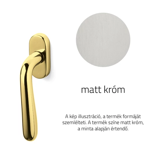 Olivari Bond matt króm ablakfélkilincs
