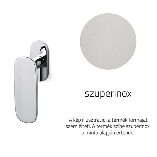 Olivari Conca szuperinox ablakfélkilincs