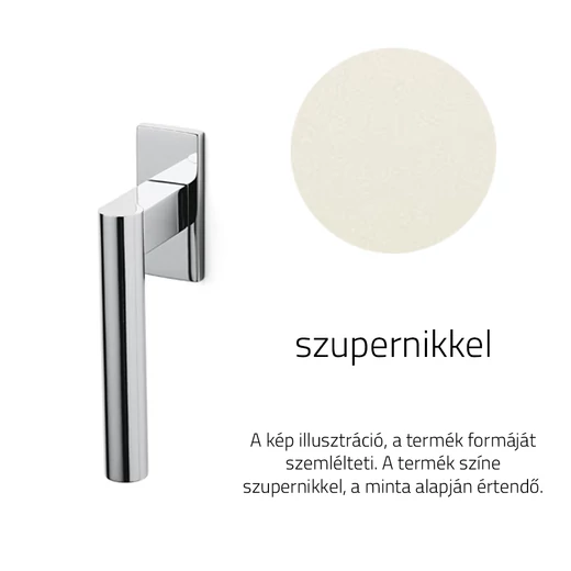 Olivari Euclide Q fényes szupernikkel ablakkilincs