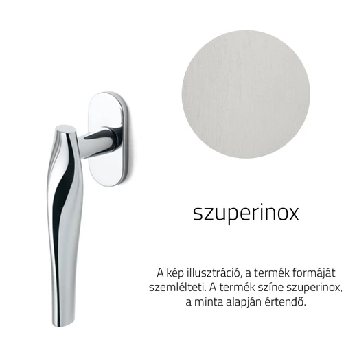 Olivari Marilyn szuperinox ablakfélkilincs