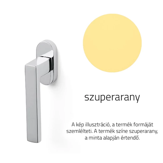 Olivari Planet szuperarany ablakfélkilincs