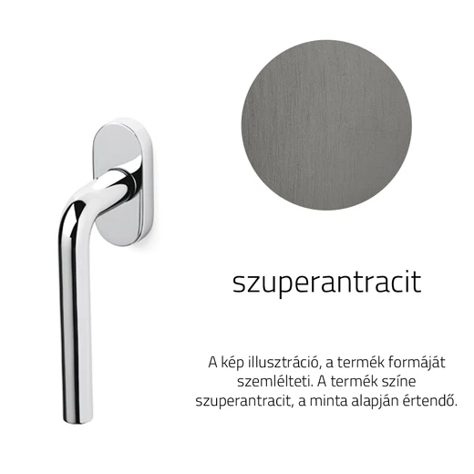 Olivari Raffaella szuperantracit ablakfélkilincs