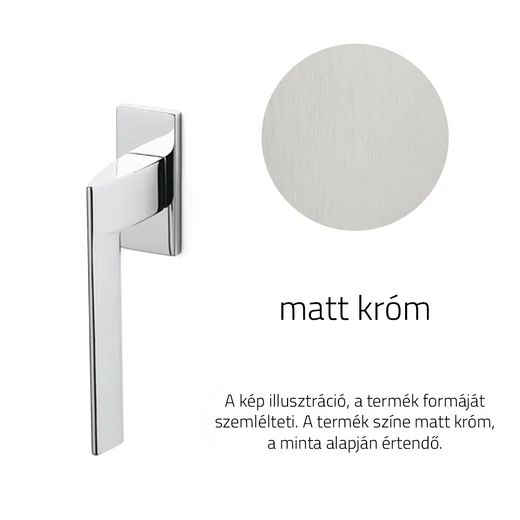 Olivari Trend matt króm ablakfélkilincs