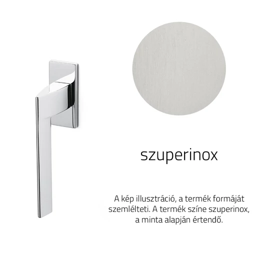 Olivari Trend szuperinox ablakfélkilincs