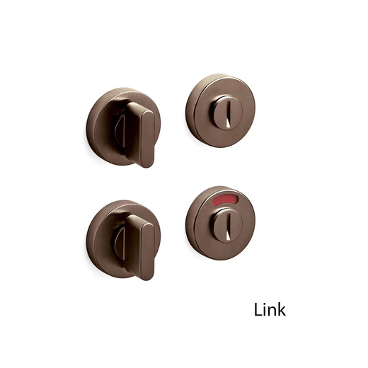 Olivari Link szuperbronz WC alsó körrozetta H200V6