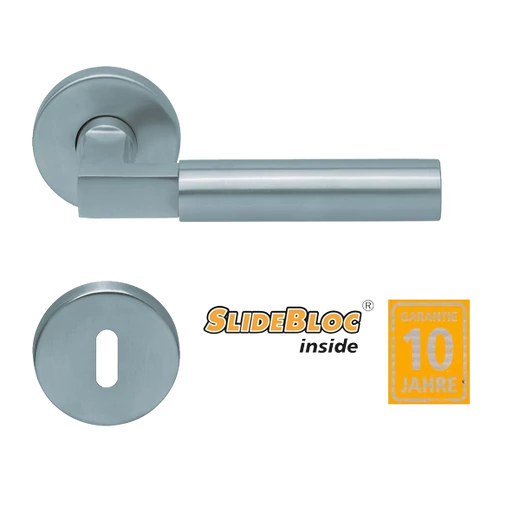 Scoop 1016 Bauhaus kilincsgarnitúra SlideBloc mechanikával