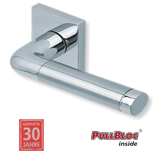Scoop 1101 Duo polírozott inox kilincsgarnitúra PullBloc mechanikával