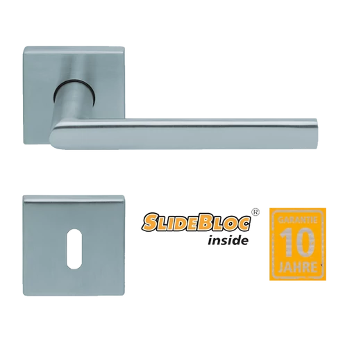 Scoop 1108 Jade inox kilincsgarnitúra SlideBloc mechanikával