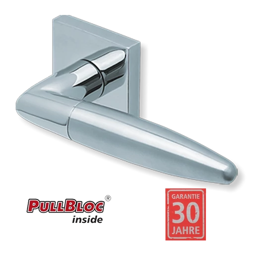 Scoop 1007 Optima polírozott inox kilincsgarnitúra PullBloc mechanikával