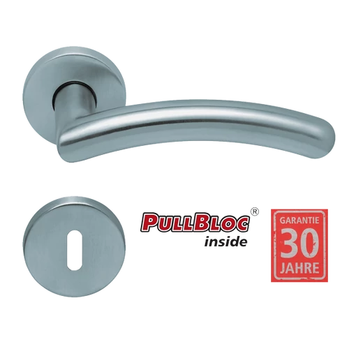 Scoop Prima 1084 PB körrozettás kilincsgarnitúra