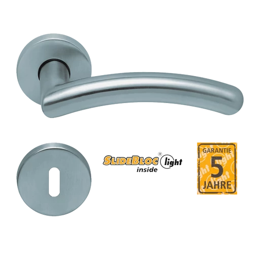 Scoop Prima 1084 kilincsgarnitúra SlideBloc Light alaplappal